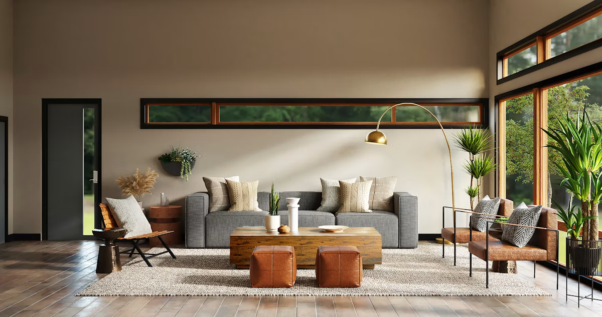 Luxury home interior