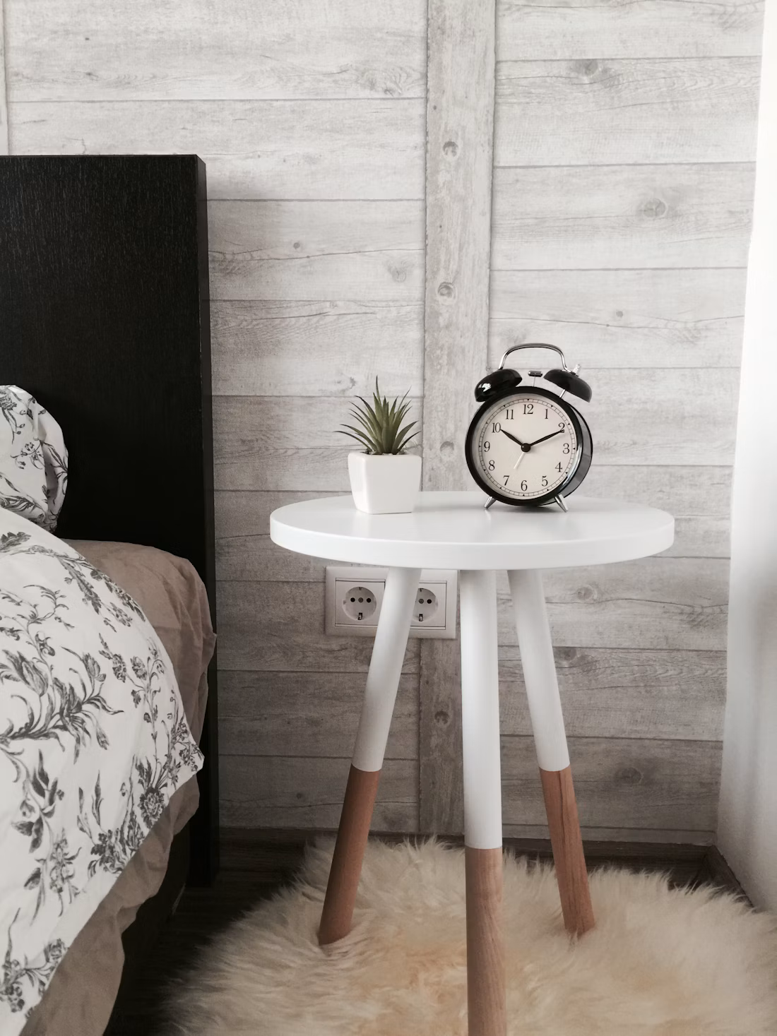 Warm, thoughtfully styled home interior with natural details