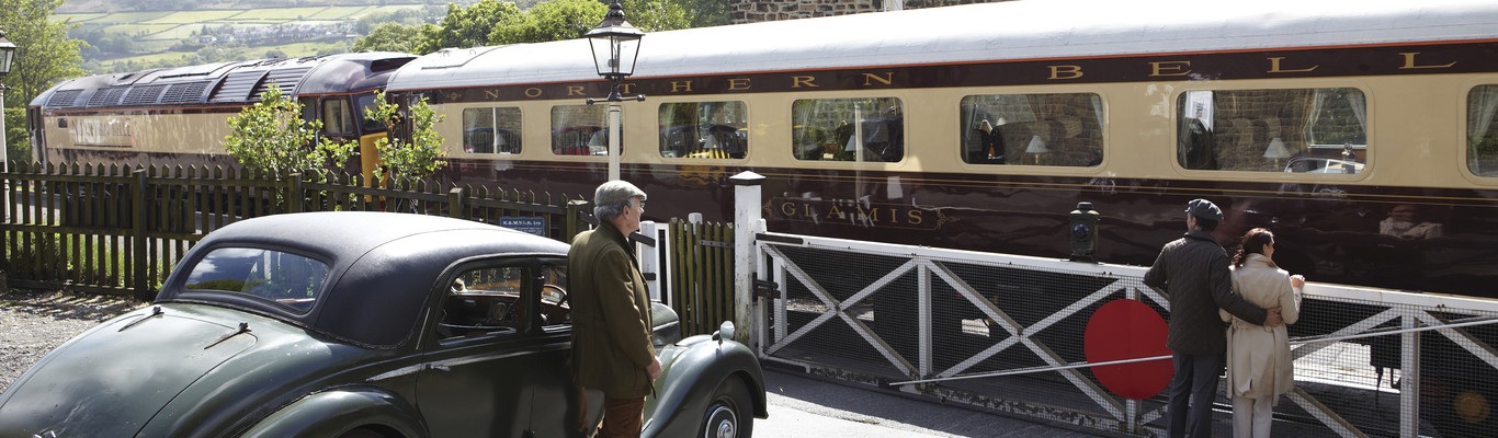 Luxurious interior of Belmond British Pullman carriage