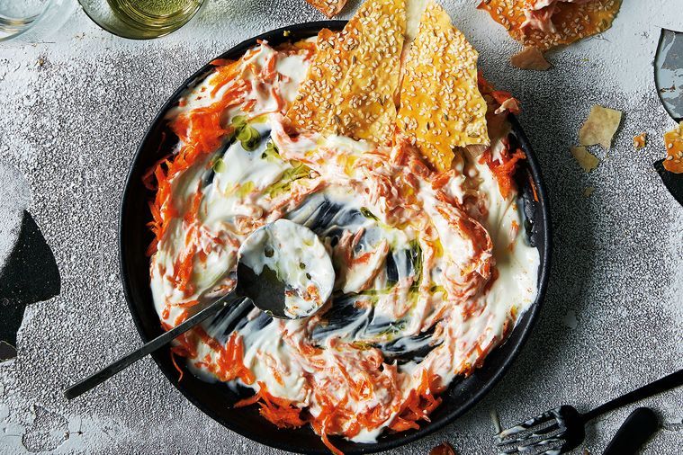 Roasted Garlic Carrot Tzatziki – A Fresh Twist on the Classic Greek Dip